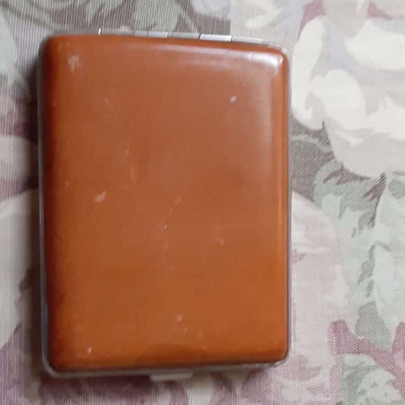 Vintage Dutch Map Leather Cigar Case - Picture 4 of 7